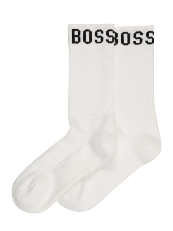 BOSS Zokni  fekete / fehér