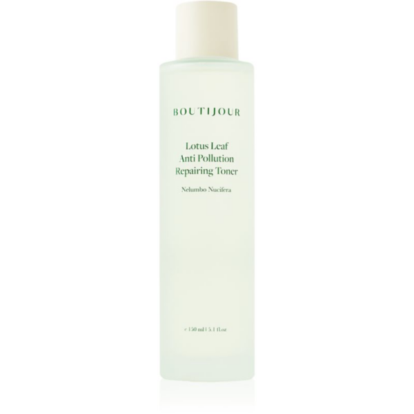 BOUTIJOUR Lotus Leaf Anti-Pollution Repairing Toner nyugtató tonik az érzékeny arcbőrre 150 ml