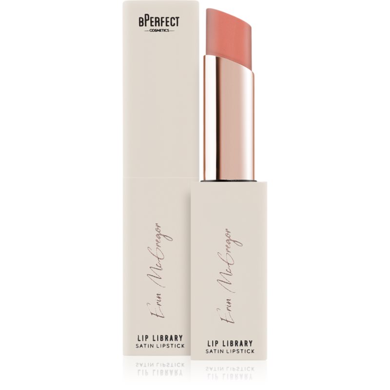 BPerfect Erin McGregor Lip Library krémes rúzs árnyalat At Last 3 g