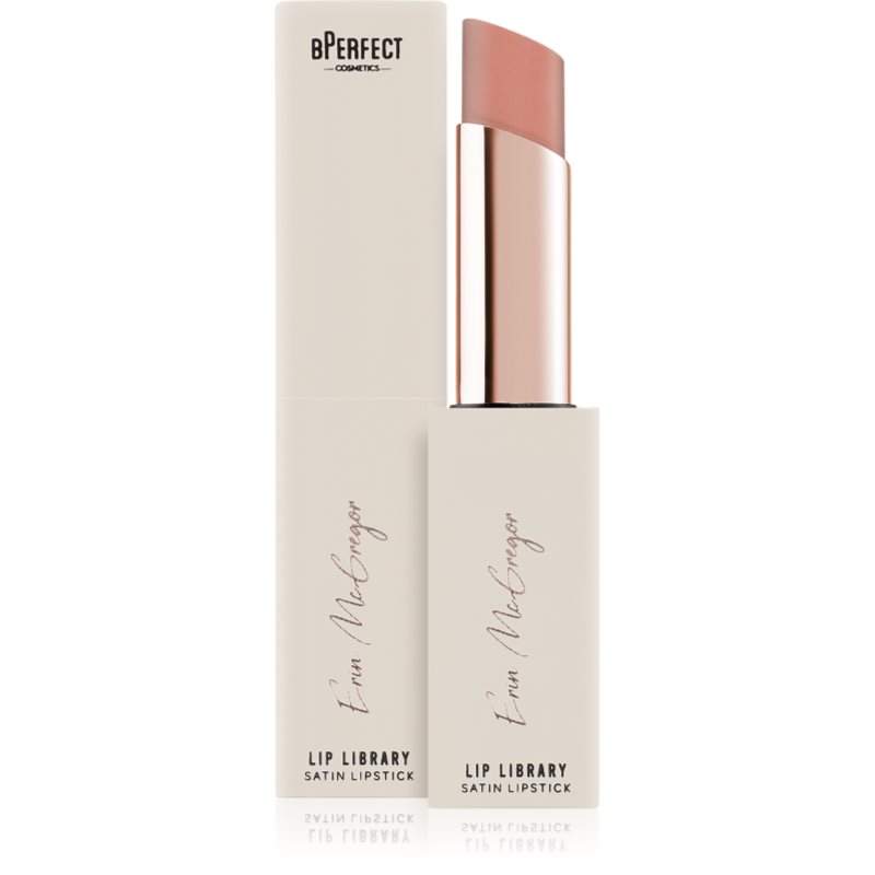 BPerfect Erin McGregor Lip Library krémes rúzs árnyalat First Look 3 g