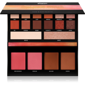 BPerfect Golden Hour The Dawn Edition multifunkciós arc paletta az arcra 54.6 g
