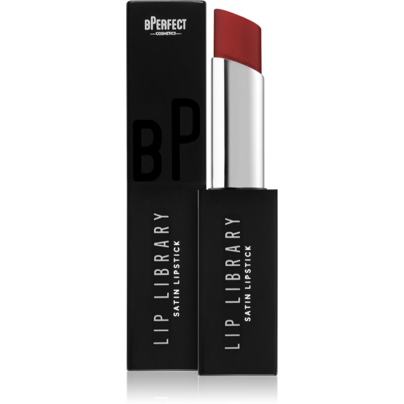 BPerfect Lip Library Satin krémes rúzs árnyalat Scarlet 3 g-Ár