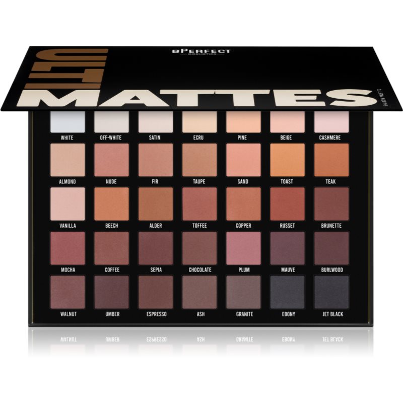 BPerfect Ultimattes szemhéjfesték paletta 45