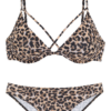 BRUNO BANANI Bikini  barna / fekete-Hungary