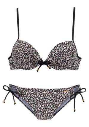 BRUNO BANANI Bikini  barna / fekete-hu