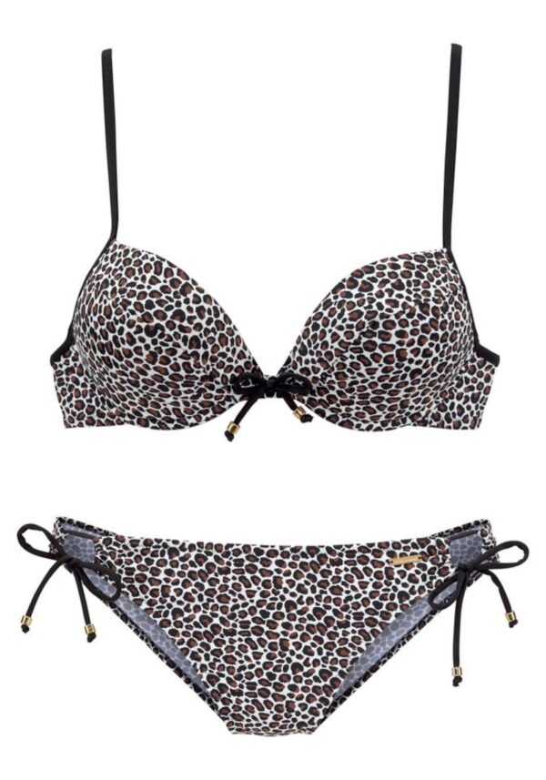 BRUNO BANANI Bikini  barna / fekete-hu