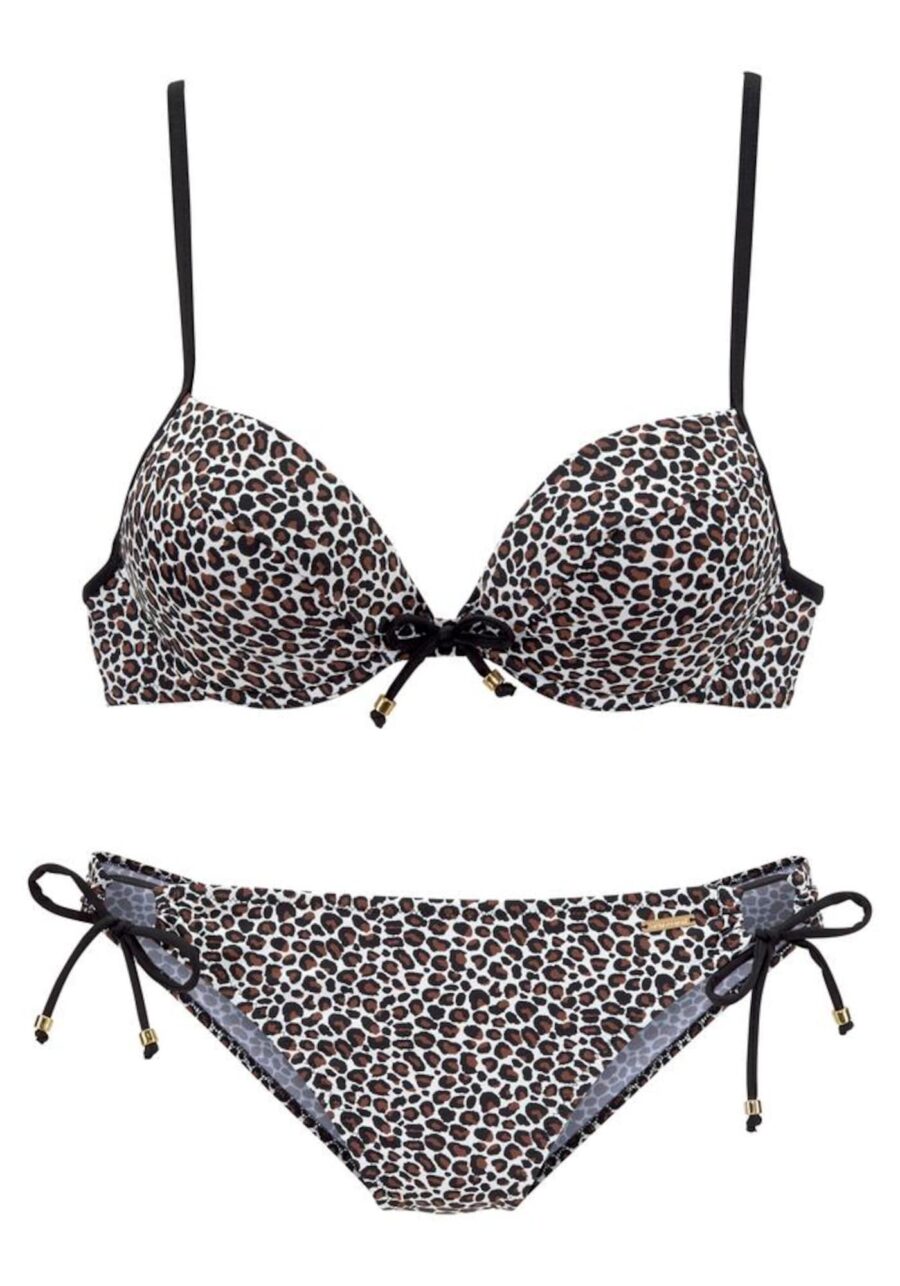 BRUNO BANANI Bikini  barna / fekete-hu