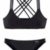 BRUNO BANANI Bikini  fekete