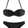 BRUNO BANANI Bikini  fekete / ezüst-Hungary