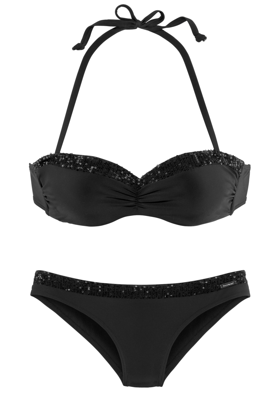 BRUNO BANANI Bikini  fekete / ezüst-Hungary