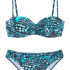 BRUNO BANANI Bikini  kék / fehér-Ár