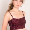 BSL Maroon rövid felső