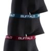 BUFFALO Alsónadrág  sötét bézs / benzin / sötétvörös / fekete