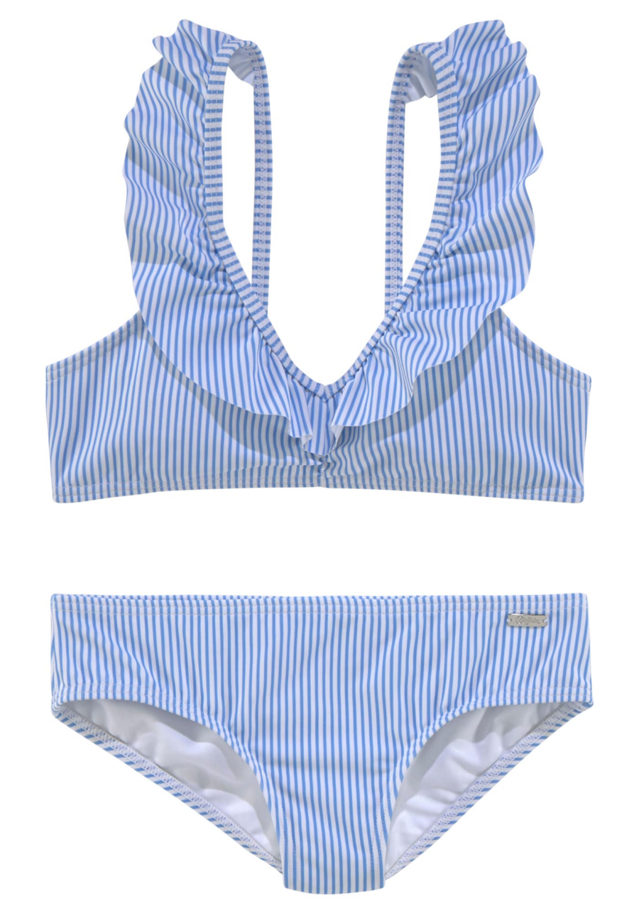 BUFFALO Bikini  azúr / fehér-Hungary