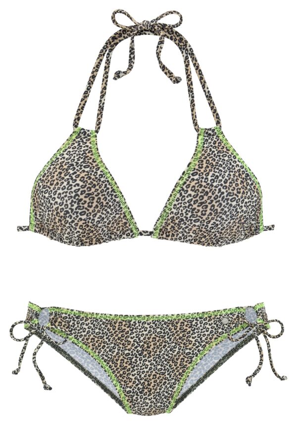 BUFFALO Bikini  bézs / sárga / fekete-hu