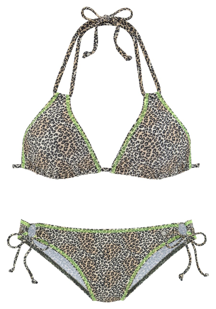 BUFFALO Bikini  bézs / sárga / fekete-hu