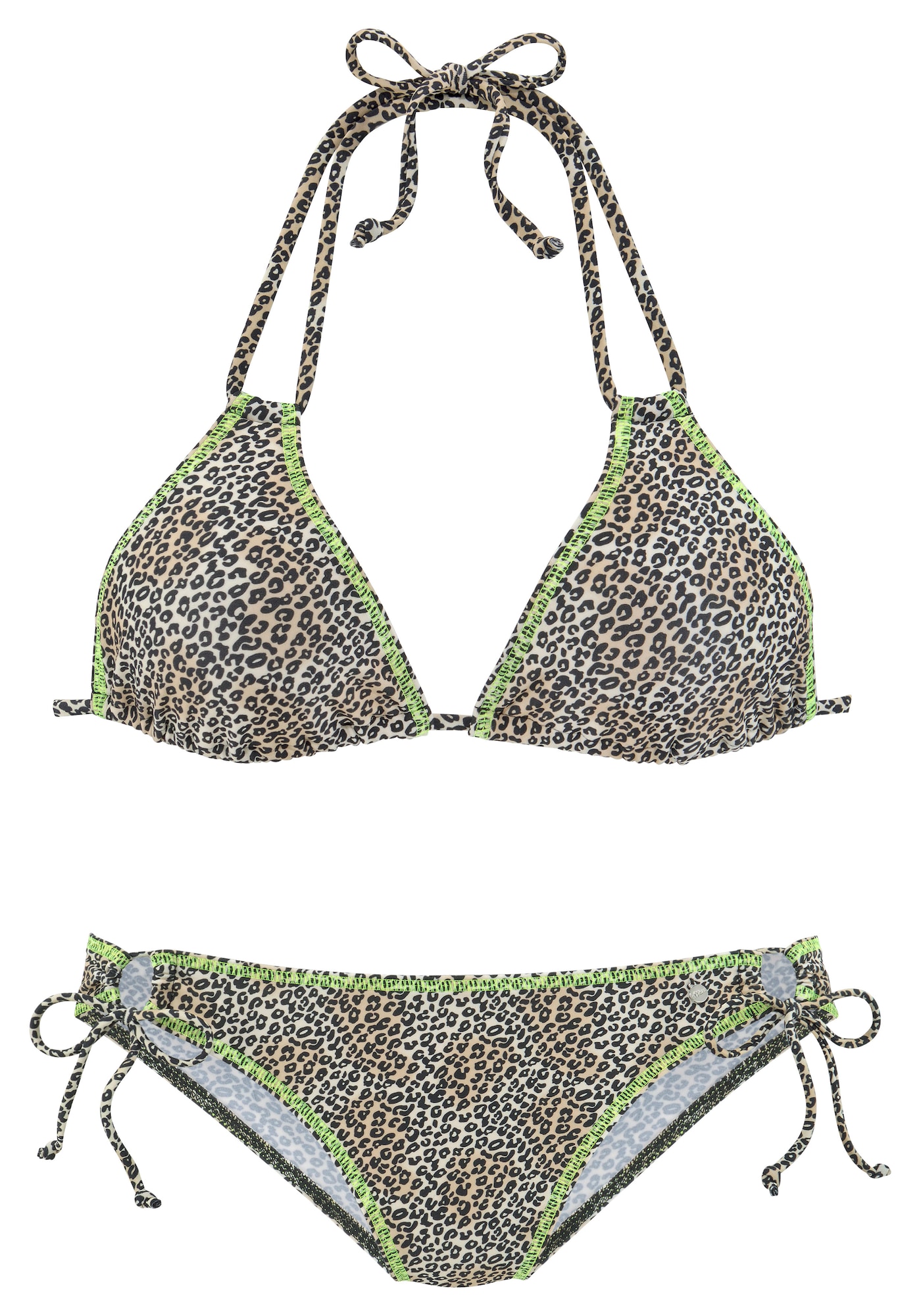 BUFFALO Bikini  bézs / sárga / fekete-hu