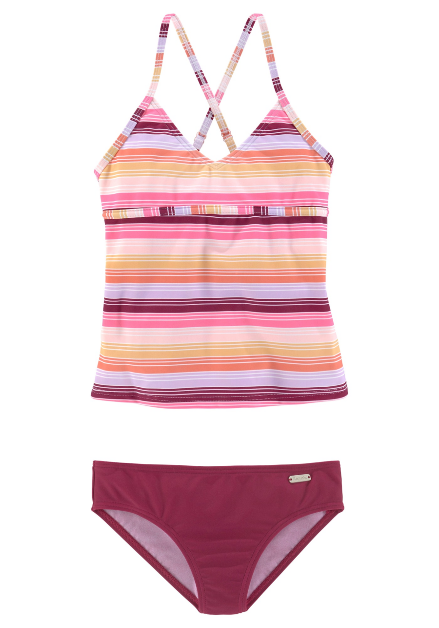 BUFFALO Bikini  bogyó / narancs / rózsaszín / fehér-Ár