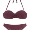 BUFFALO Bikini  bordó