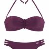 BUFFALO Bikini  bordó
