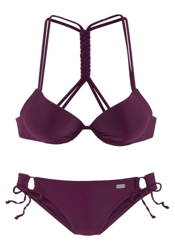 BUFFALO Bikini  bordó