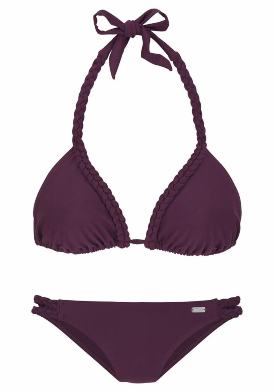 BUFFALO Bikini  bordó-hu