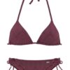 BUFFALO Bikini  borvörös