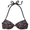 BUFFALO Bikini felső 'Evi'  rózsaszín / fekete