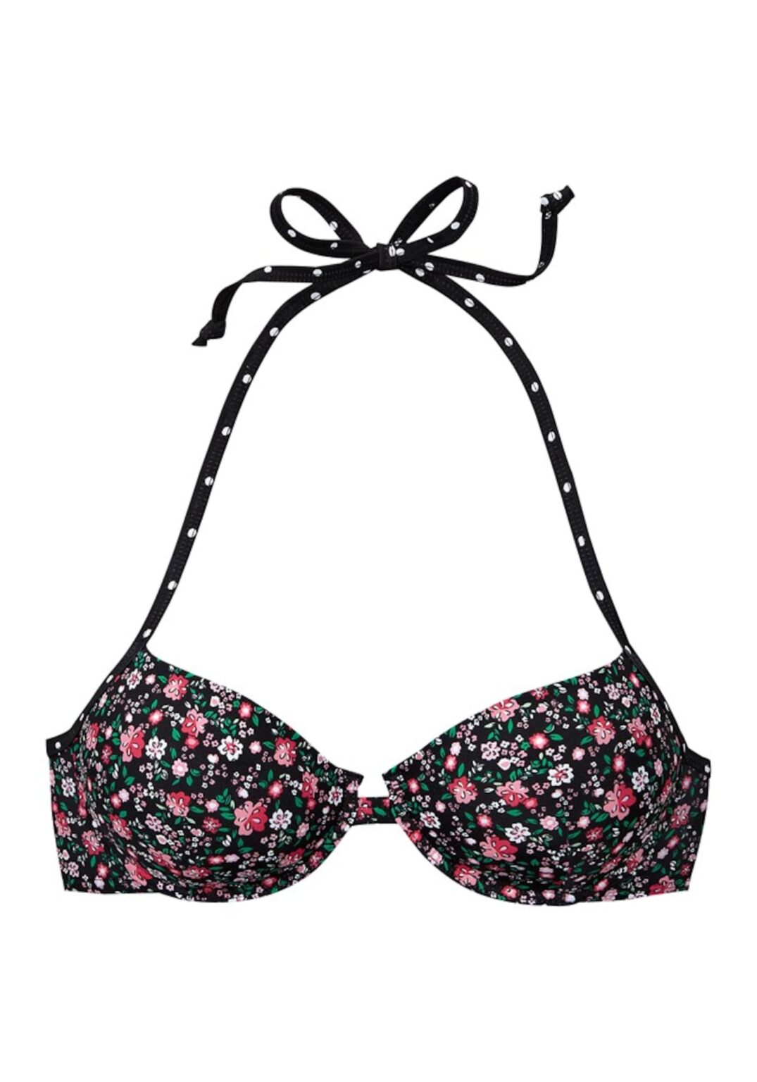 BUFFALO Bikini felső 'Evi'  rózsaszín / fekete