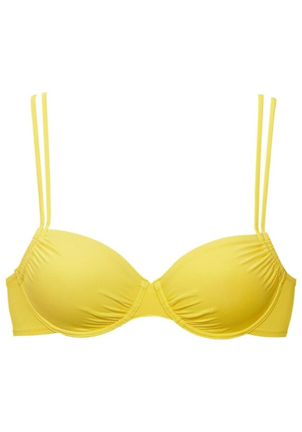 BUFFALO Bikini felső 'Happy'  sárga