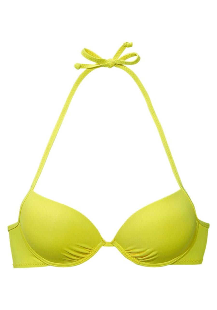 BUFFALO Bikini felső 'Happy'  sárga-hu