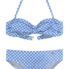 BUFFALO Bikini  kék / fehér-Hungary
