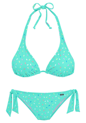 BUFFALO Bikini  kék / türkiz / sárga / világoslila / fehér-Hungary