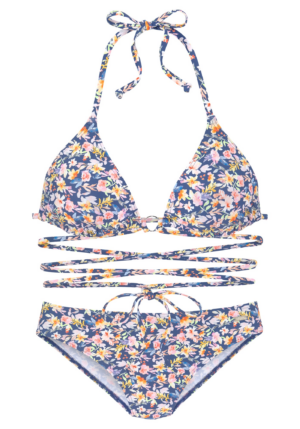 BUFFALO Bikini  kék / világos sárga / narancs / rózsaszín-Ár