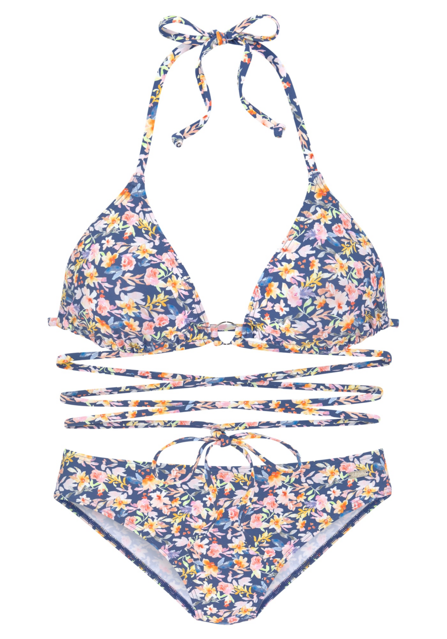 BUFFALO Bikini  kék / világos sárga / narancs / rózsaszín-Ár