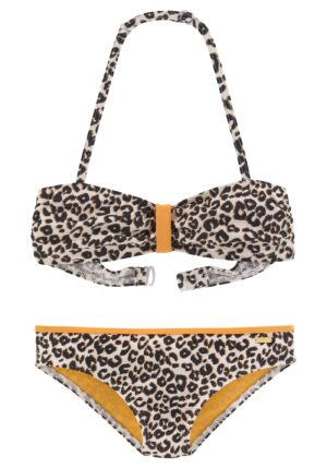 BUFFALO Bikini  krém / barna / narancs-hu