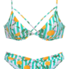 BUFFALO Bikini  menta / jáde / mandarin / piszkosfehér-Hungary