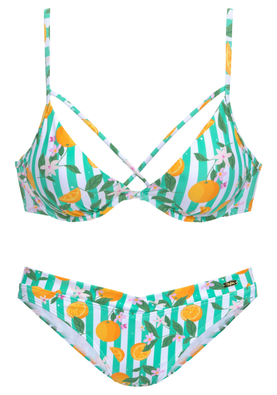 BUFFALO Bikini  menta / jáde / mandarin / piszkosfehér-Hungary