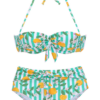 BUFFALO Bikini  menta / jáde / világos narancs / piszkosfehér-Hungary