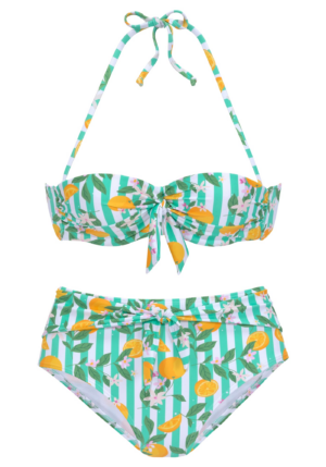 BUFFALO Bikini  menta / jáde / világos narancs / piszkosfehér-Hungary