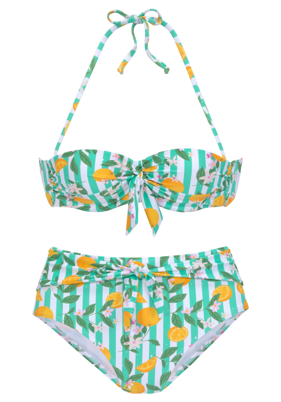 BUFFALO Bikini  menta / jáde / világos narancs / piszkosfehér-Hungary