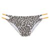 BUFFALO Bikini nadrágok  barna / narancs / fekete / fehér