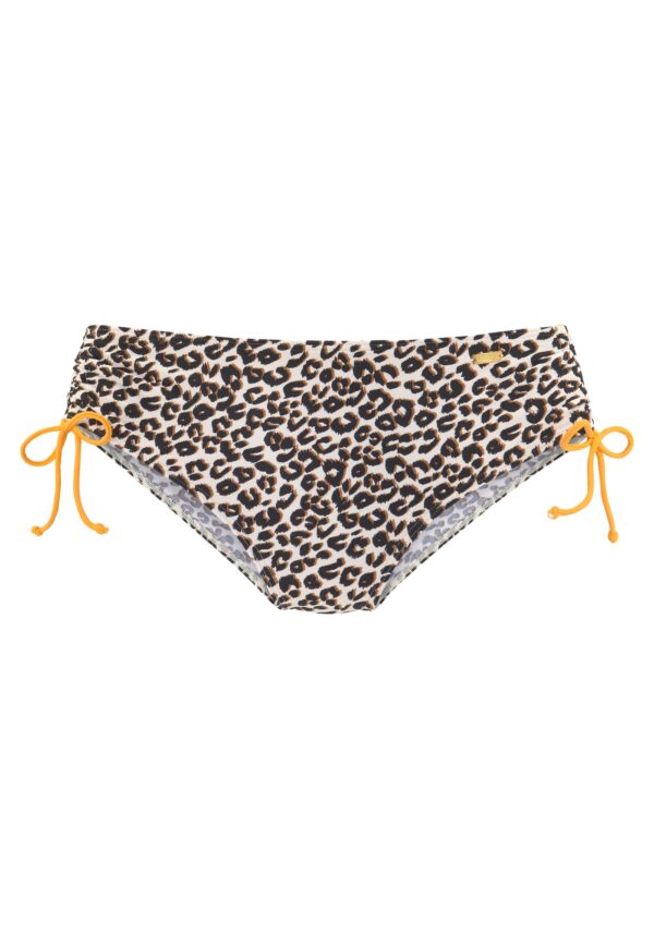 BUFFALO Bikini nadrágok  bézs / dohánybarna / fekete-hu