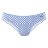BUFFALO Bikini nadrágok  kék / fehér-hu