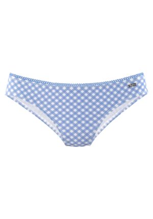 BUFFALO Bikini nadrágok  kék / fehér-hu