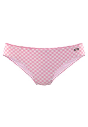 BUFFALO Bikini nadrágok  rózsaszín / fehér-hu