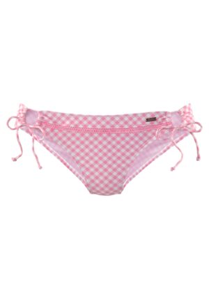 BUFFALO Bikini nadrágok  rózsaszín / fehér-hu