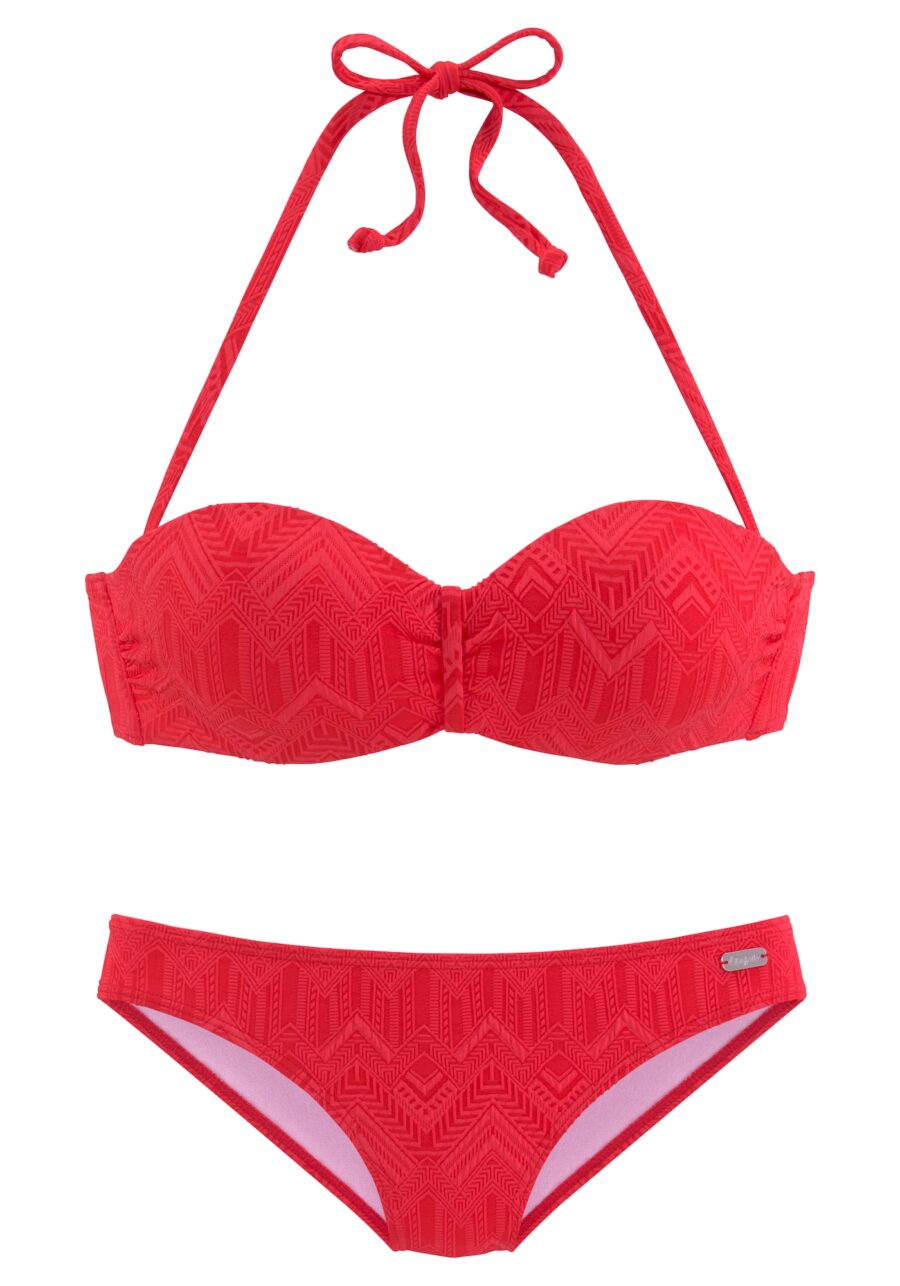 BUFFALO Bikini  piros-hu