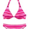BUFFALO Bikini  rózsaszín / fehér-hu