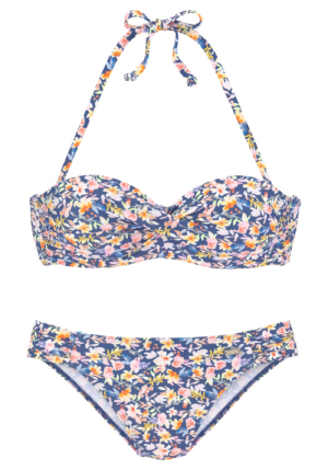 BUFFALO Bikini  tengerészkék / kiwi / narancs / rózsaszín-Ár